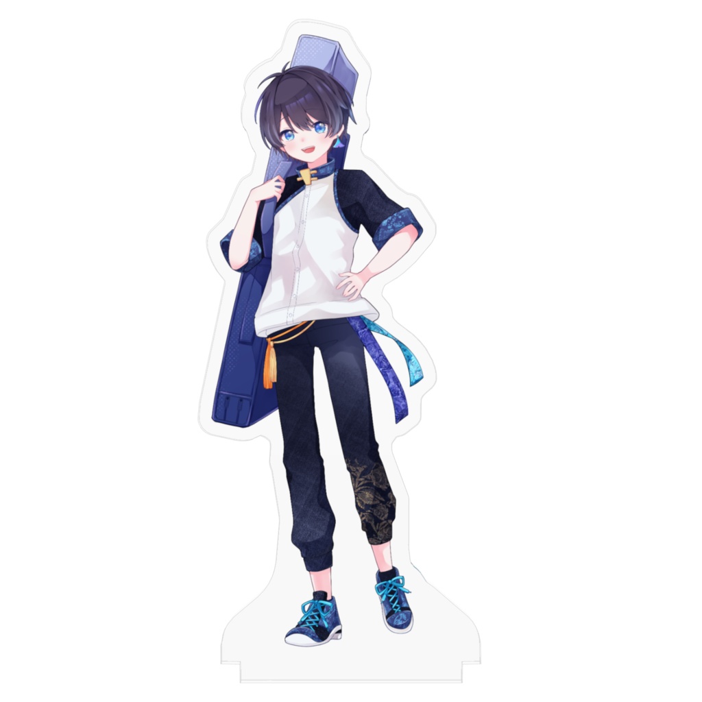 くろひび夏衣装アクリルスタンド(立ち絵)【2025年誕生日記念】