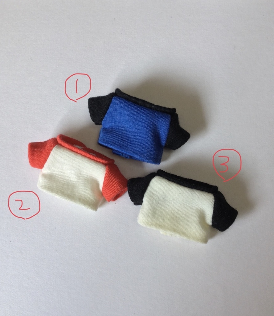 ぬい用ラグランTシャツ