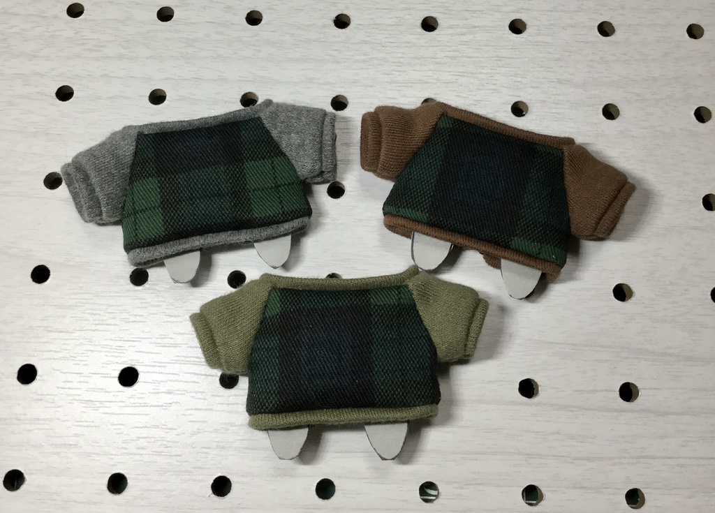 グリーンチェックぬい用ブルゾン