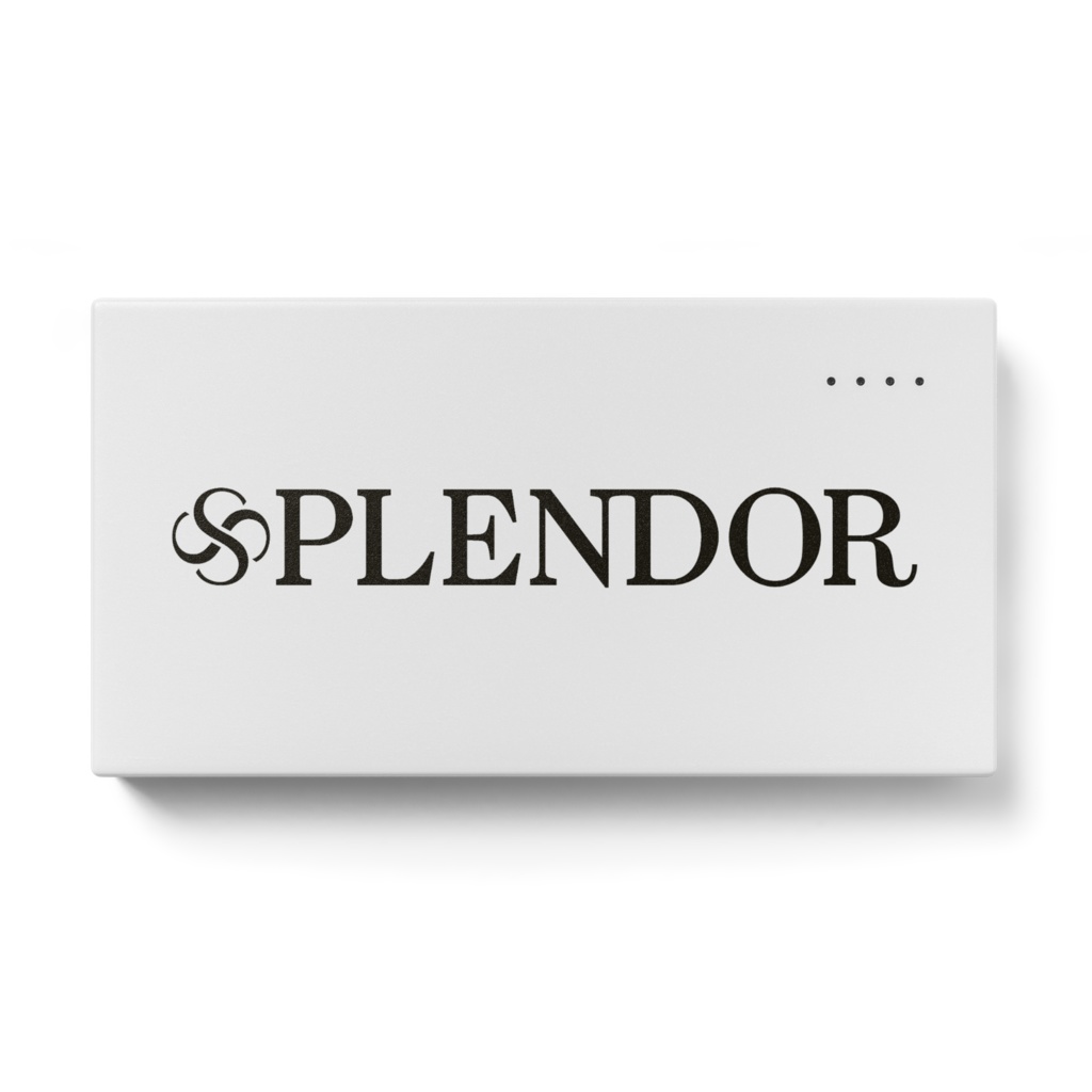 SPLENDOR モバイルバッテリー（ロゴ）