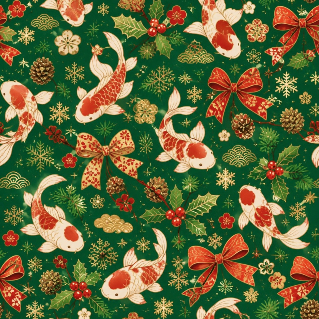 X’mas wagara digital paper 11枚セット