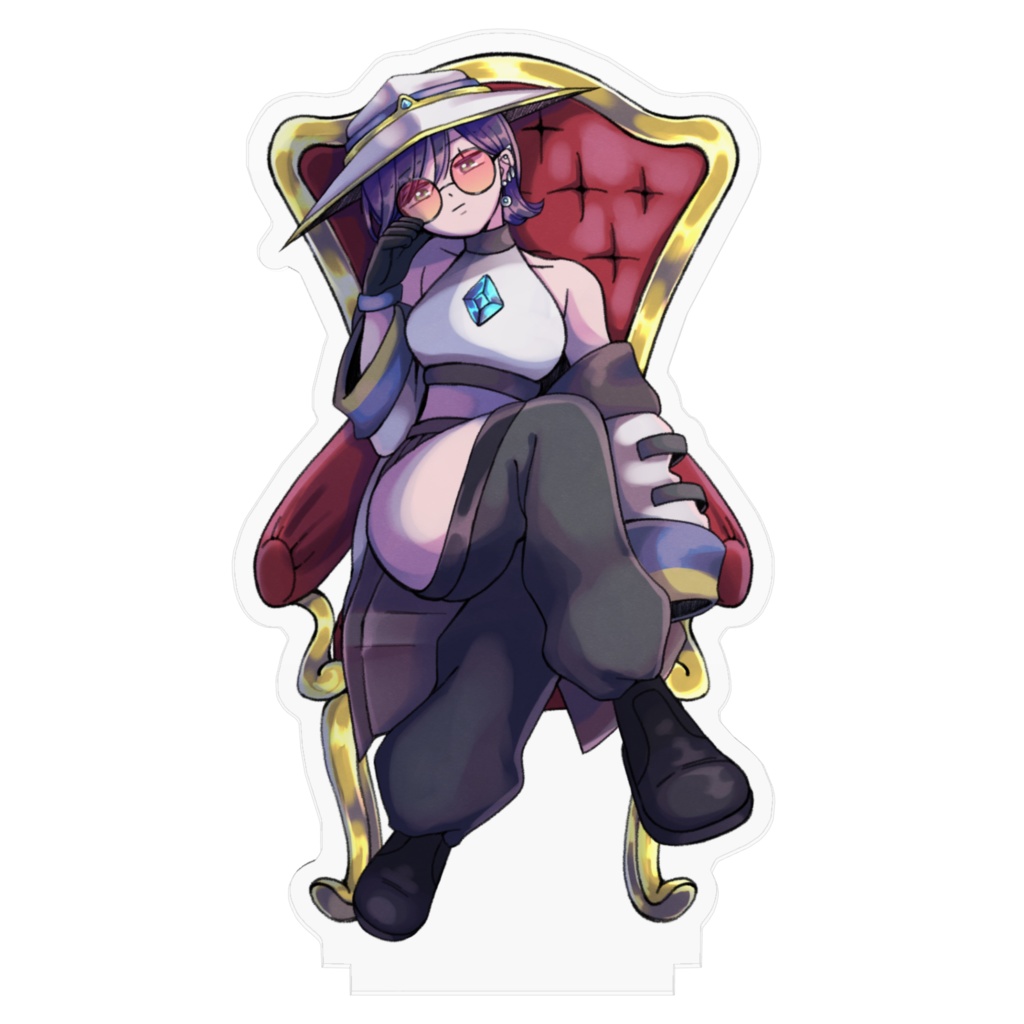 膝裏見下しアクスタ