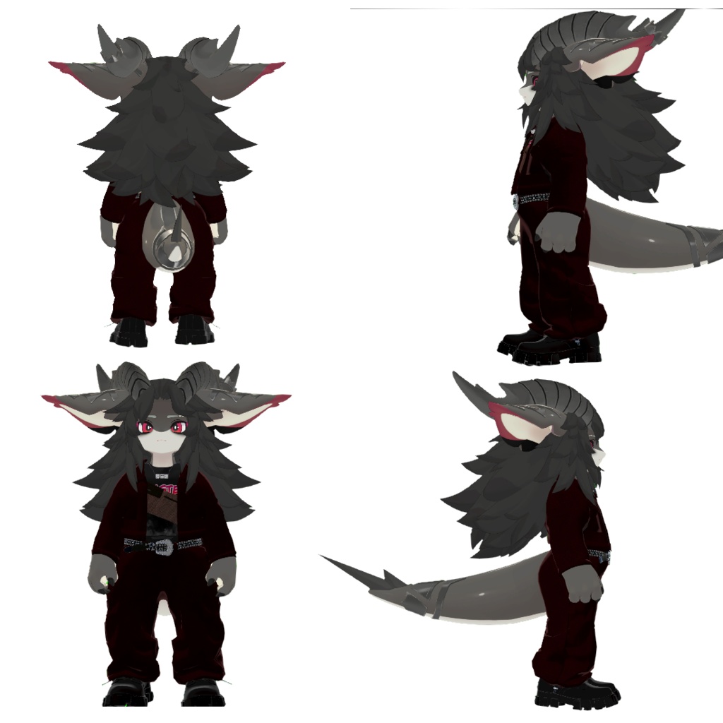 【VRC】【フォシュニア対応】上下セットアップ