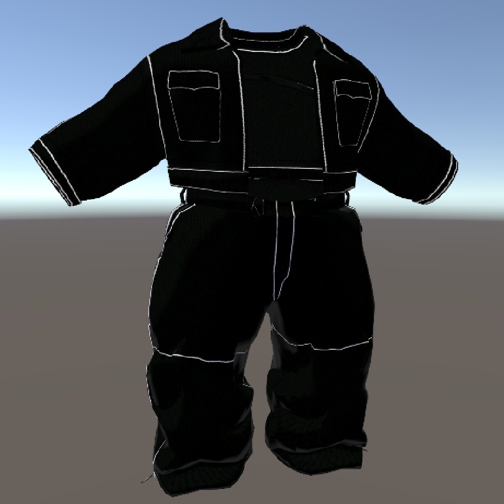 【VRC】【フォシュニア対応】上下セットアップ