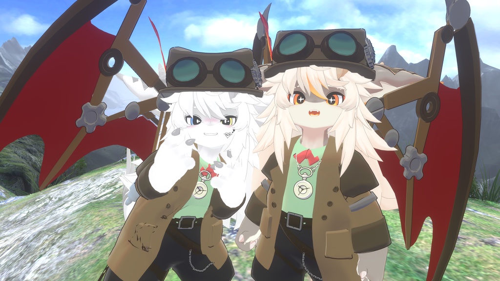 【フォシュニア対応】発明家 -Steam punk- アニメーション付き