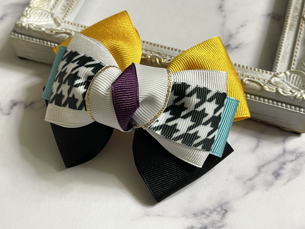 クレビイメージリボン(1100円+金具)