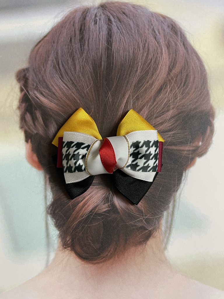 クレビイメージリボン(1100円+金具)