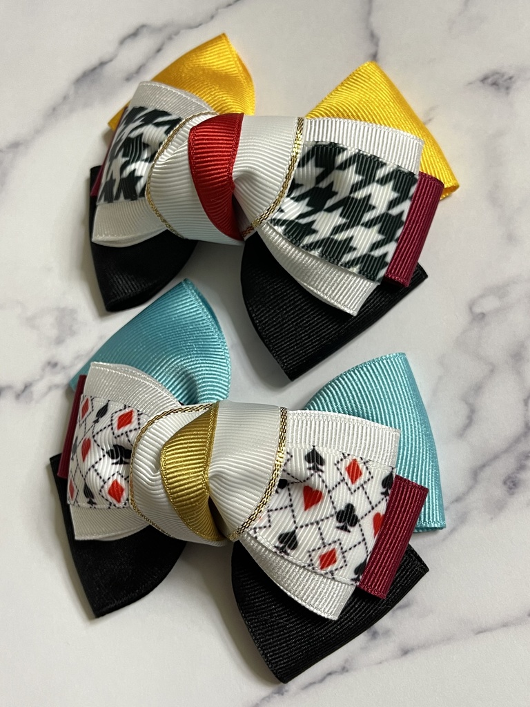 クレビイメージリボン(1100円+金具)