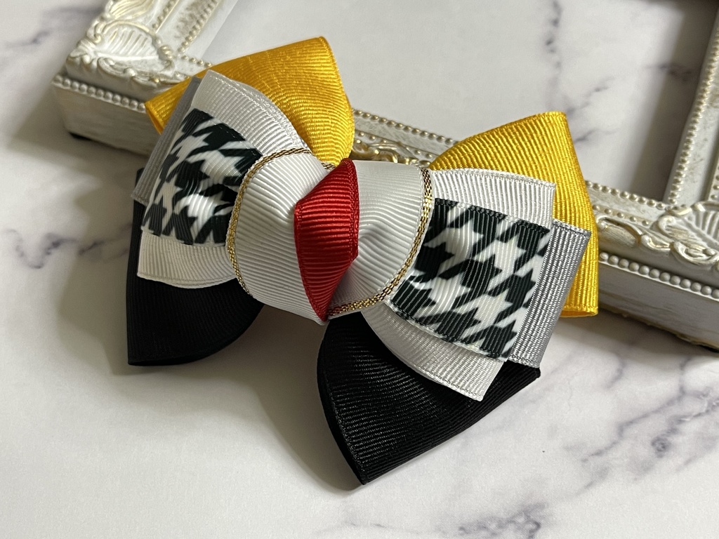 クレビイメージリボン(1100円+金具)