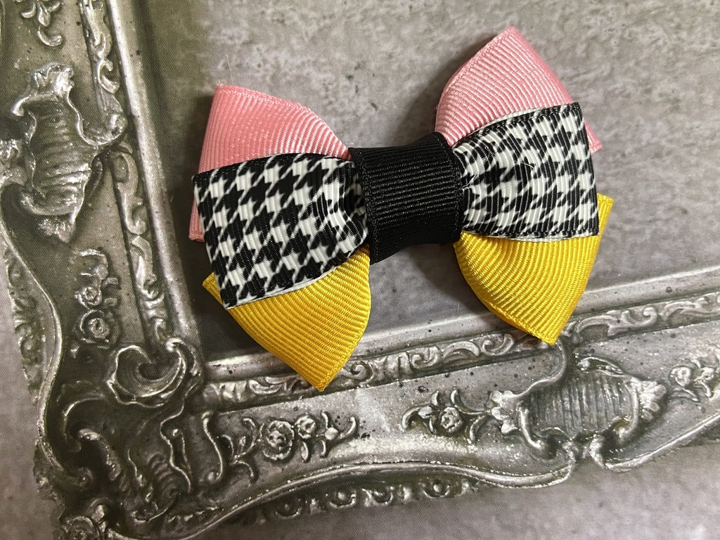 クレビミニリボン(500円+金具)