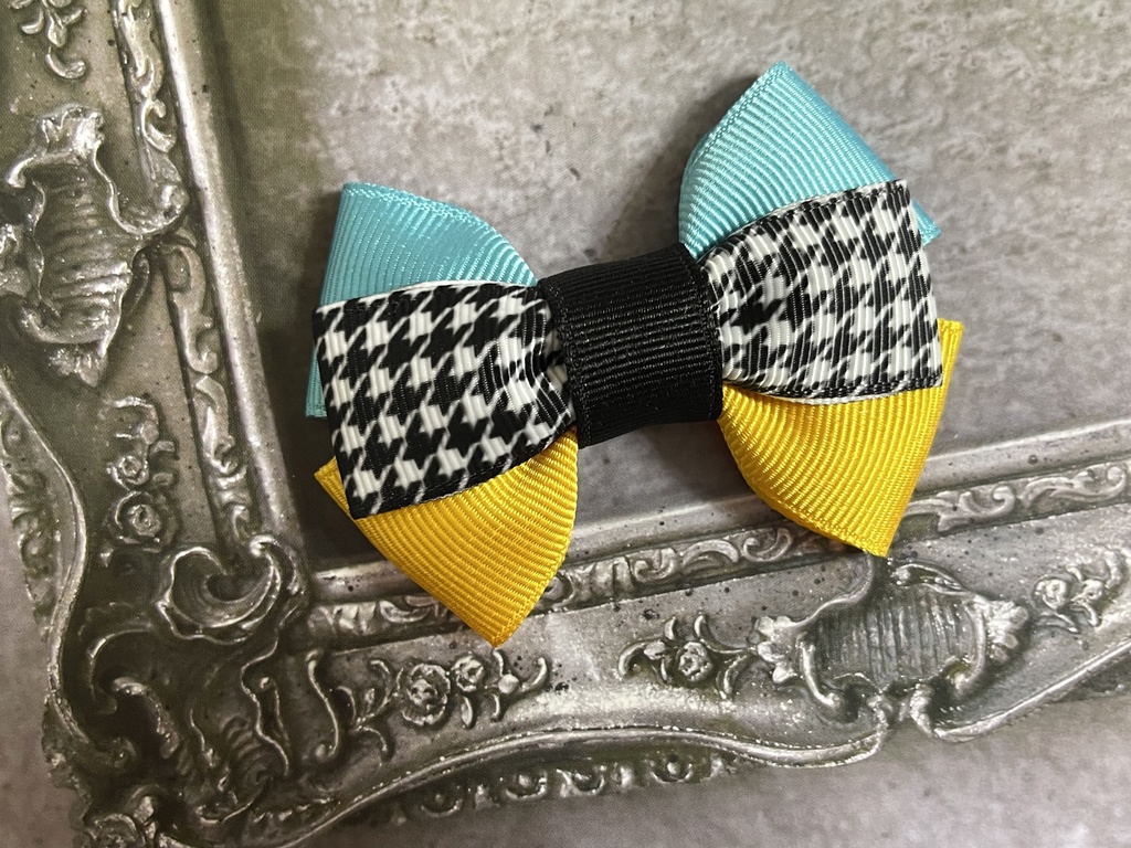 クレビミニリボン(500円+金具)