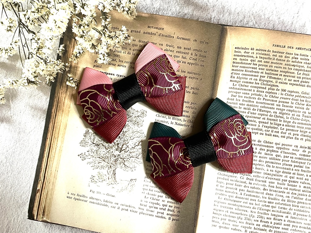 Valkyrieミニリボン（500円＋金具）