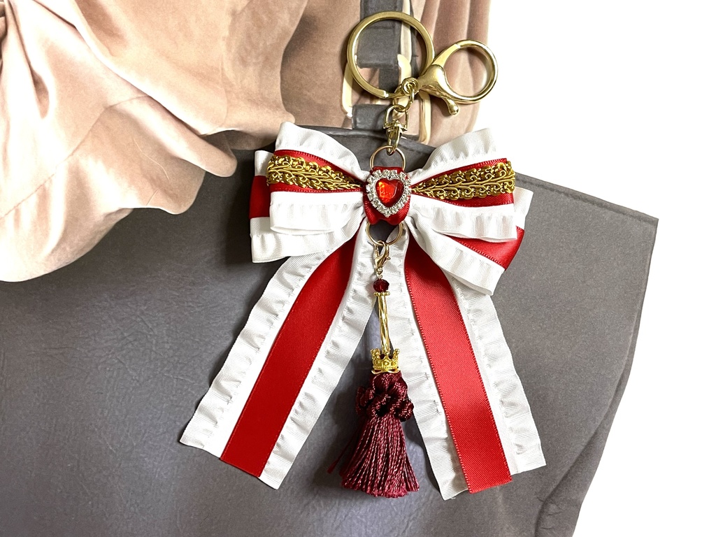 ⭐︎白まほキーリング