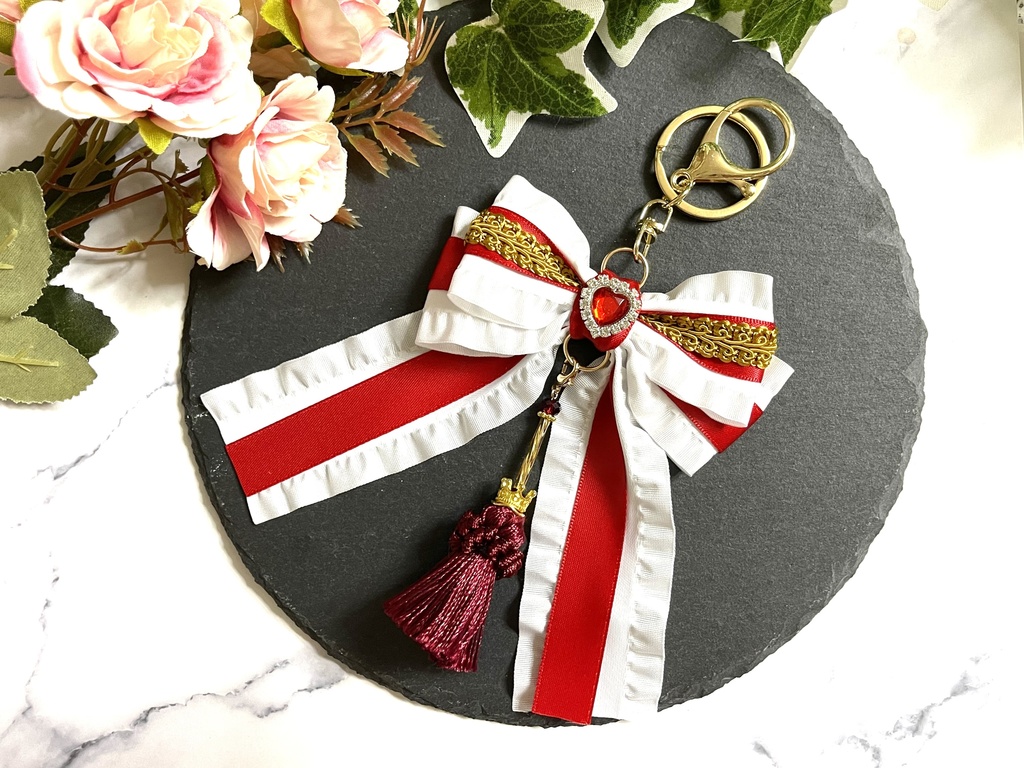 ⭐︎白まほキーリング