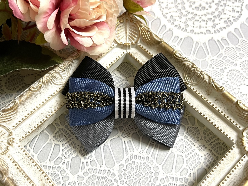 北ミニリボン(500円+金具)