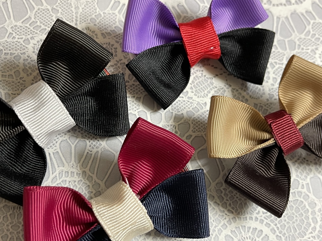 西ミニリボン(500円+金具)