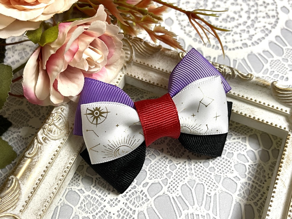 西ミニリボン(500円+金具)