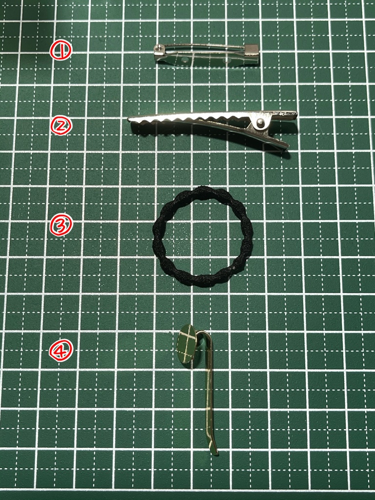 賢者ミニリボン(500円+金具)