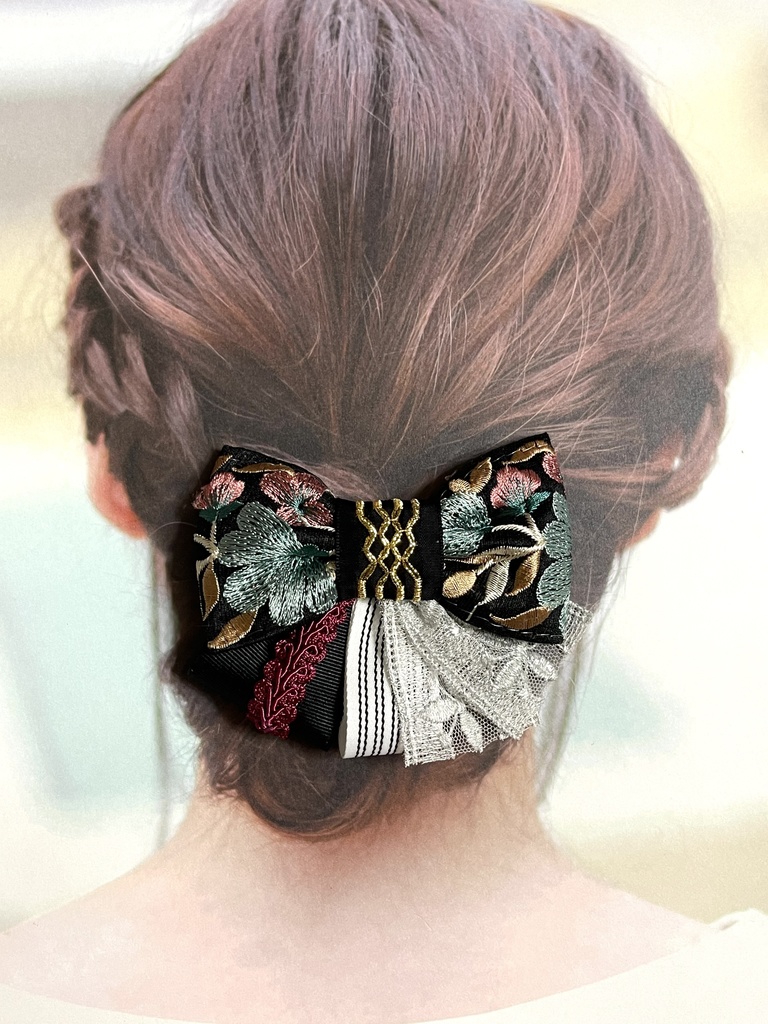 麻天狼刺繍リボン(1900円+金具)