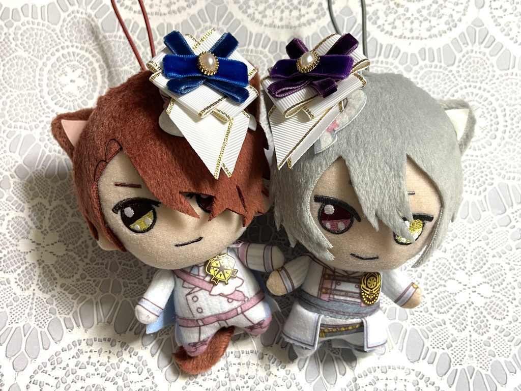 中央と南のみ❣️1200円 白まほ正装イメージ🎀(1500円+金具)