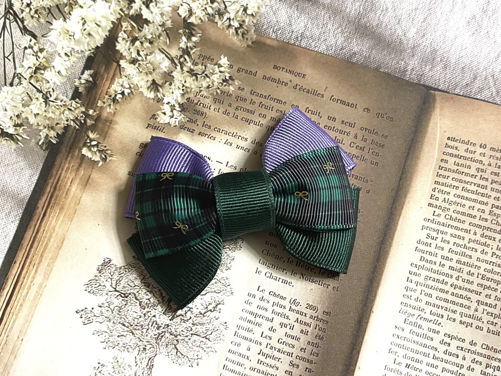 江ミニリボン(500円+金具)