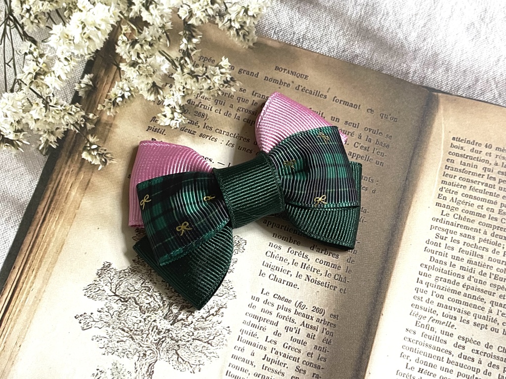 江ミニリボン(500円+金具)