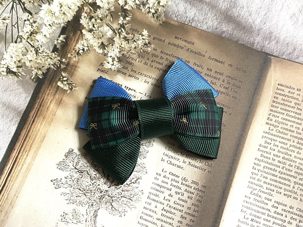 江ミニリボン(500円+金具)