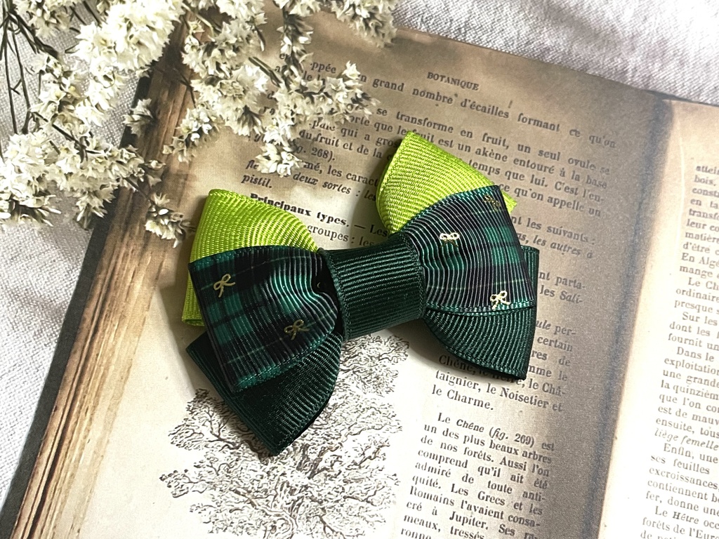 江ミニリボン(500円+金具)