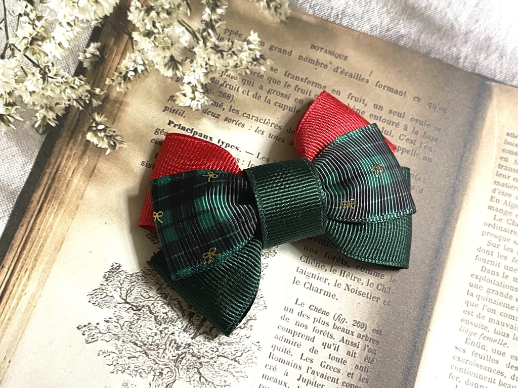 江ミニリボン(500円+金具)