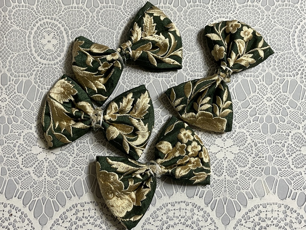 江イメージ刺繍リボン(1900円+金具)