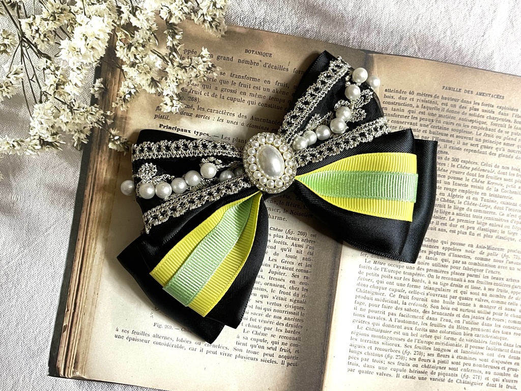 麻天狼リボン(1200円+金具)