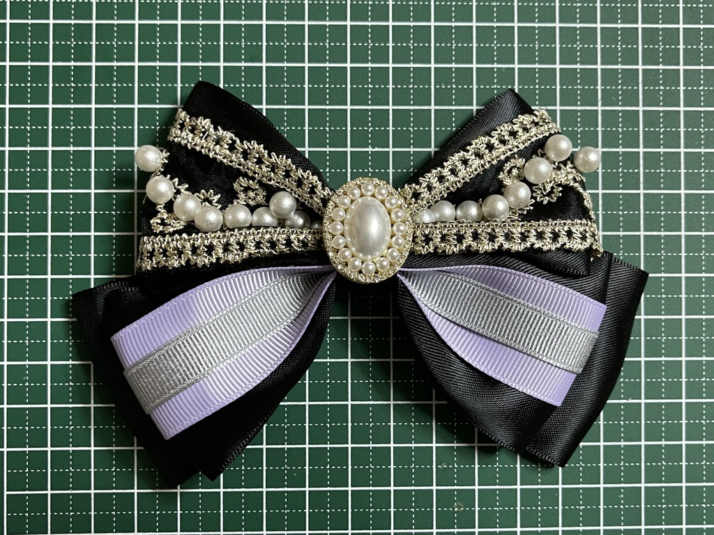 麻天狼リボン(1200円+金具)