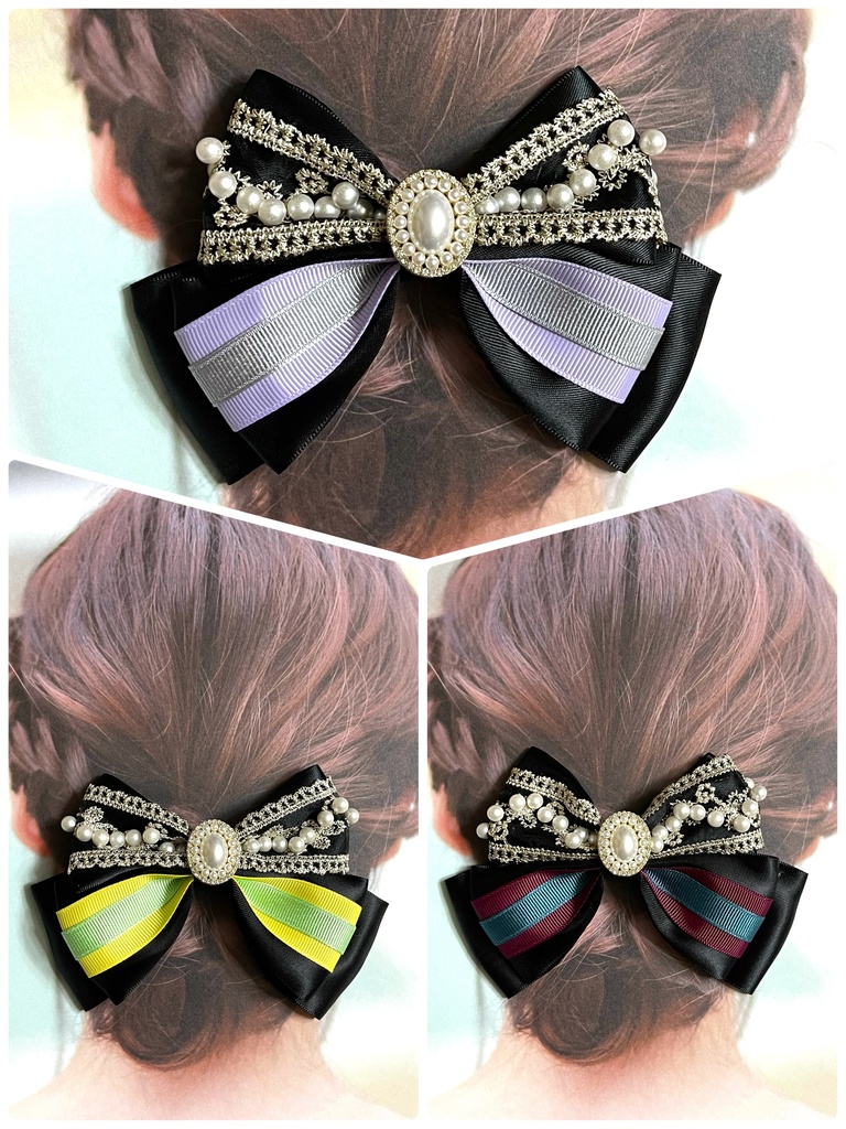 麻天狼リボン(1200円+金具)