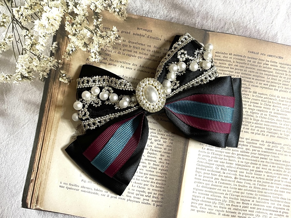 麻天狼リボン(1200円+金具)