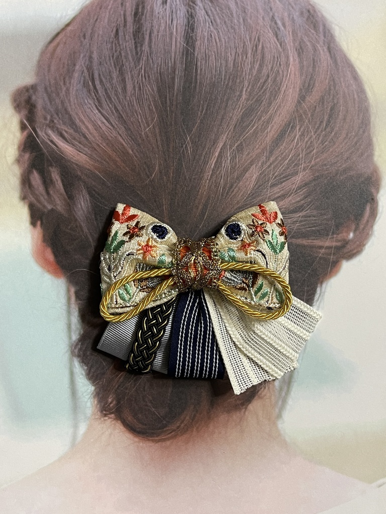 山姥切国広・山姥切長義(1900円+金具)インド刺繍リボン