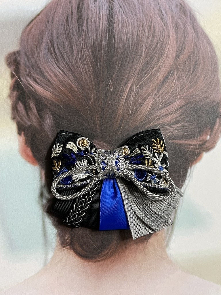 山姥切国広・山姥切長義(1900円+金具)インド刺繍リボン