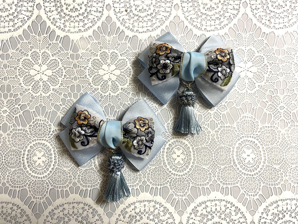 ⭐︎ヒスシノイメージリボン(800円+金具)