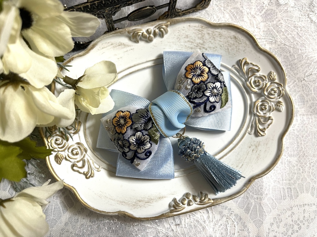 ⭐︎ヒスシノイメージリボン(800円+金具)