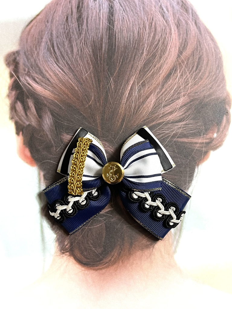 mhyk海風リボン(1200円+金具)