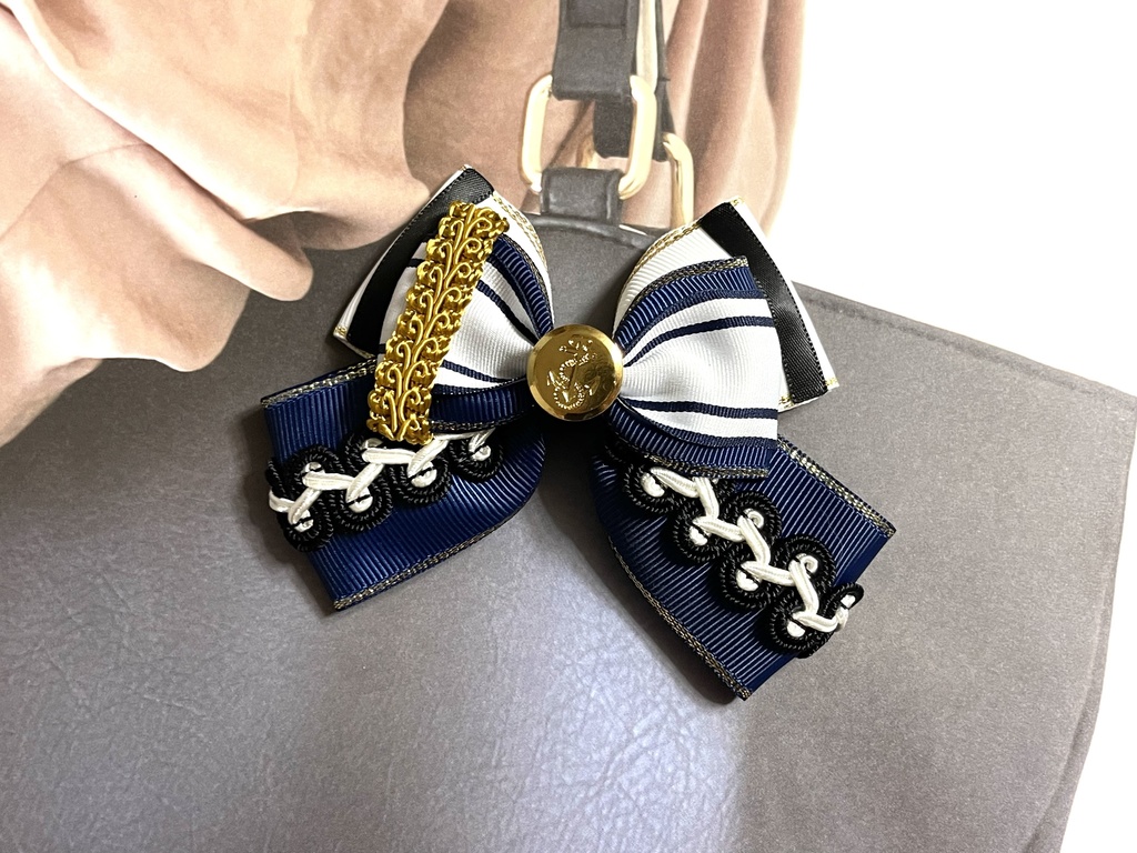 mhyk海風リボン(1200円+金具)