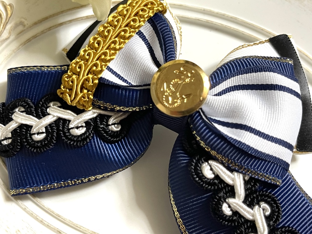 mhyk海風リボン(1200円+金具)