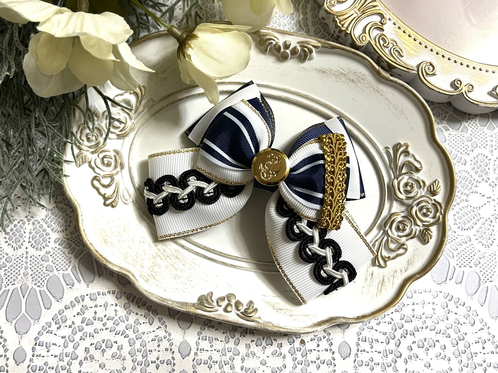 mhyk海風リボン(1200円+金具)