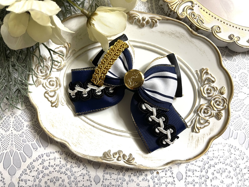 mhyk海風リボン(1200円+金具)