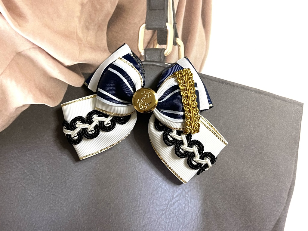 mhyk海風リボン(1200円+金具)