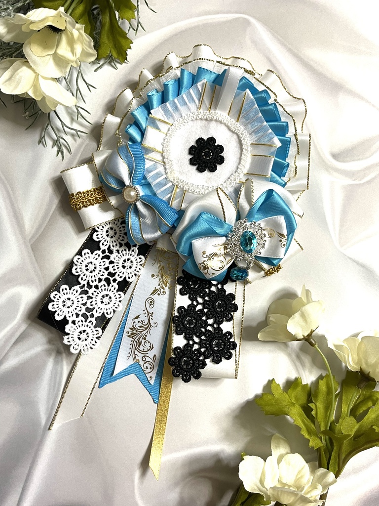 花影イメージロゼット(57〜65mm対応)