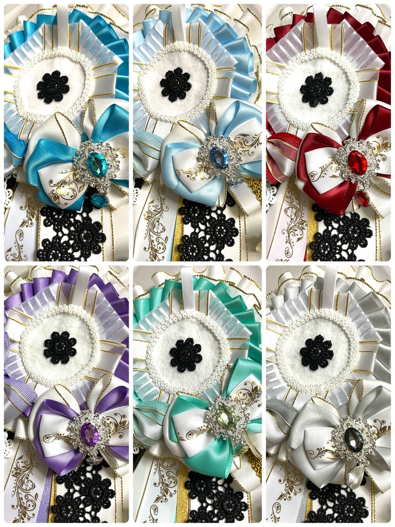 花影イメージロゼット(57〜65mm対応)