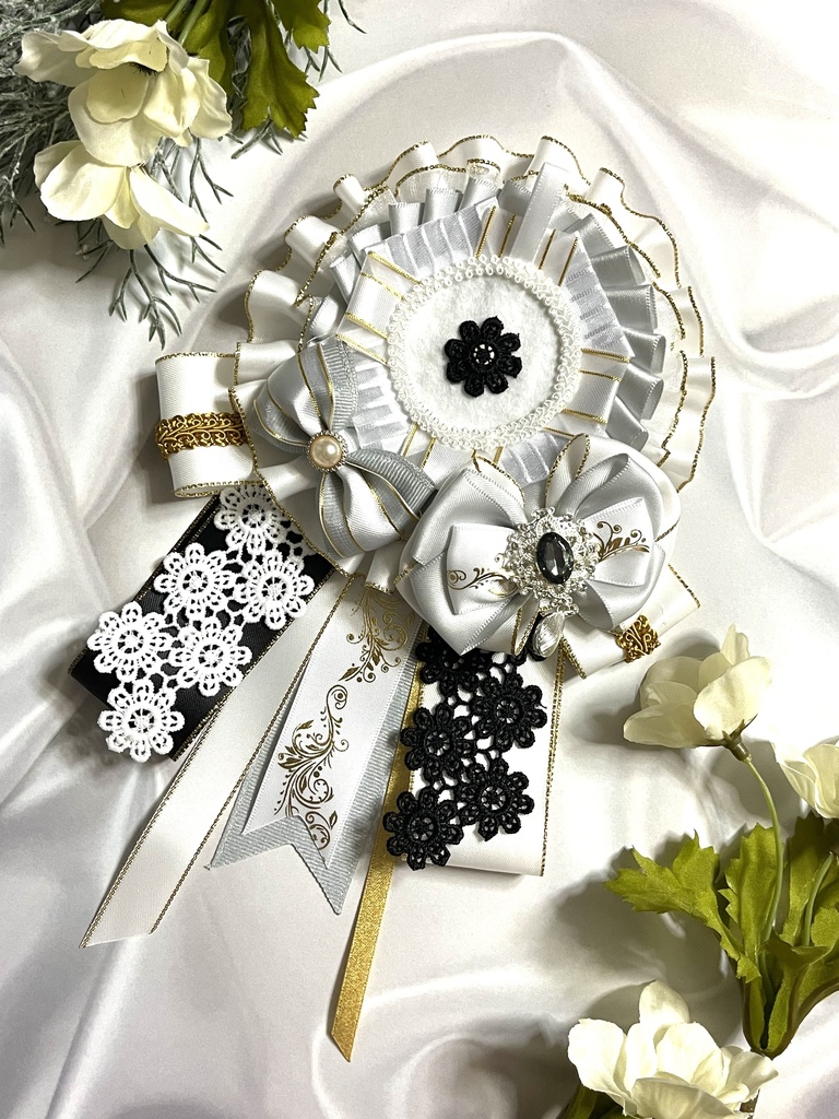 花影イメージロゼット(57〜65mm対応)