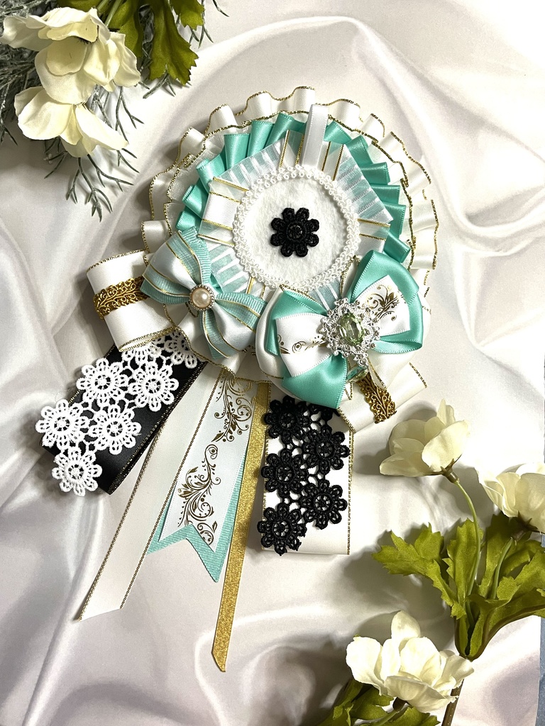 花影イメージロゼット(57〜65mm対応)