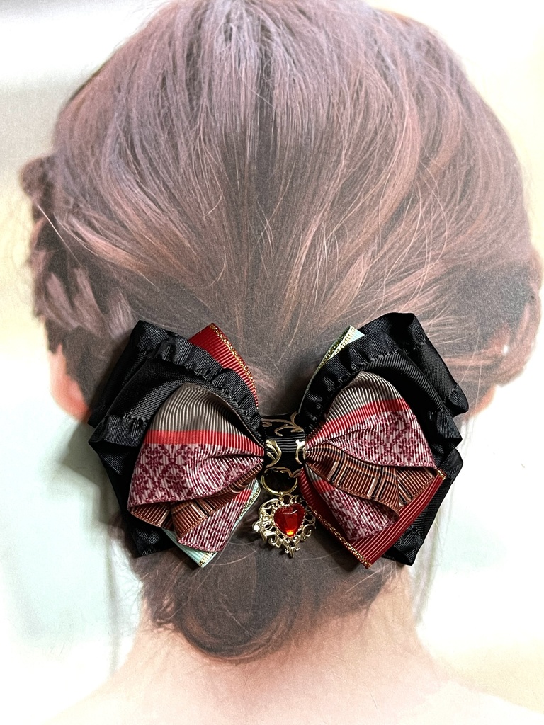 mhykショコライメージリボン(1400円+金具)