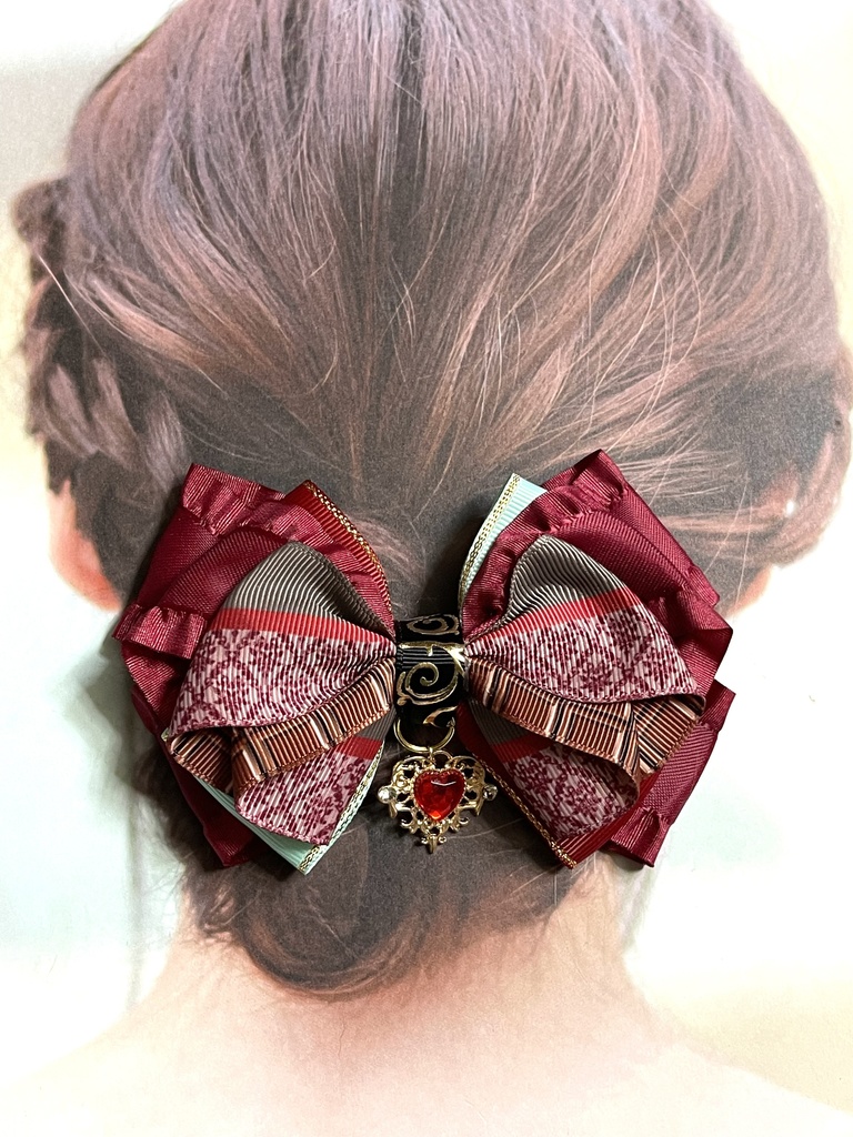 mhykショコライメージリボン(1400円+金具)